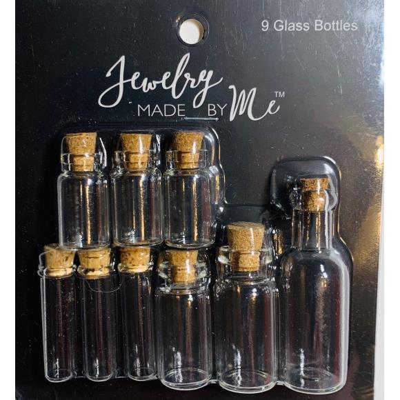 Jewelry Made By Me Glass Bottle Multipack 9/Pkg