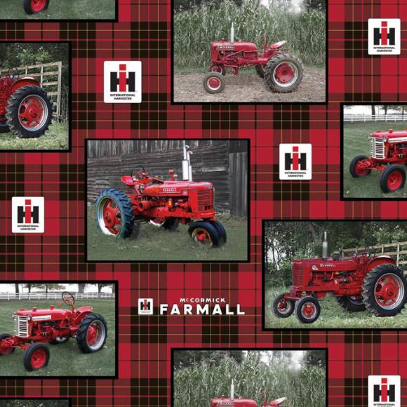 Sykel IH Farmall Cotton Allover 43/44"X8yd D/R