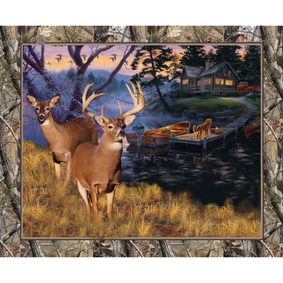 Sykel Realtree Cotton Flannel 43/44"X15yd D/R
