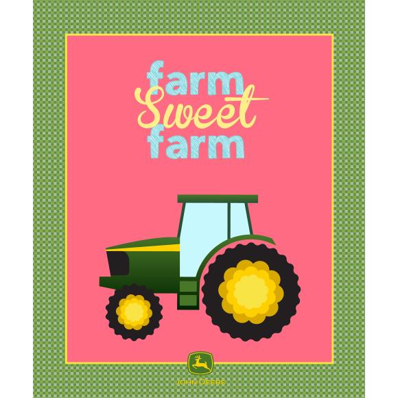 Springs John Deere Floral Cotton 44/45"X15yd D/R