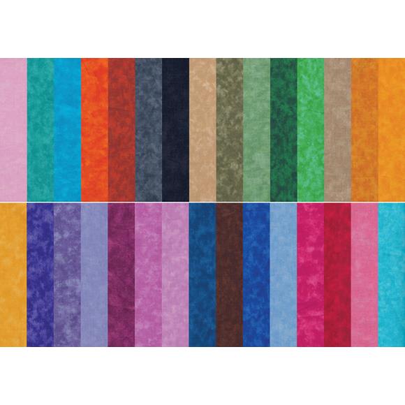 Richlin Cotton Marble Print Assortment 45"X50yd Ff