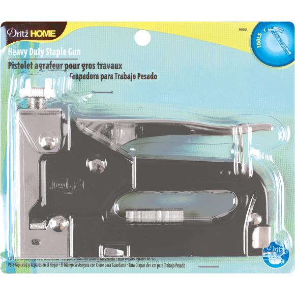 Dritz Home Heavy Duty Staple Gun 7/16" 100/Pkg