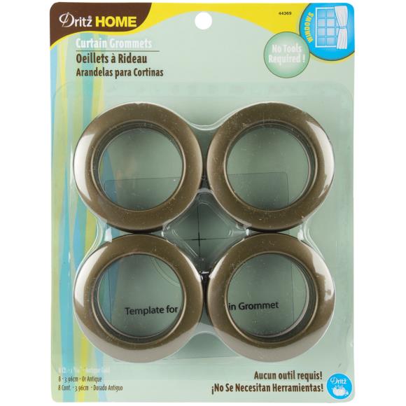 Dritz Home Curtain Grommets 1.5625" Inner Diameter Plastic
