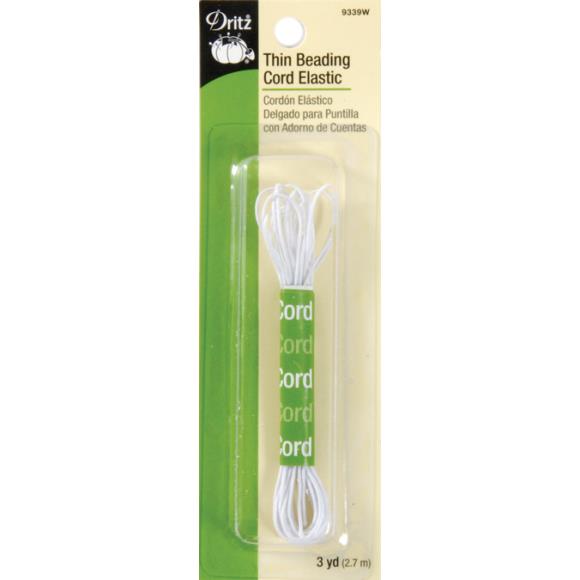 Dritz Thin Beading Cord Elastic 3yd