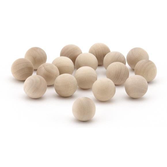 Hygloss Wood Balls 18/Pkg