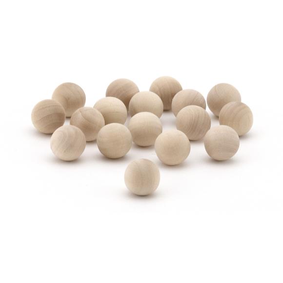 Hygloss Wood Balls 12/Pkg