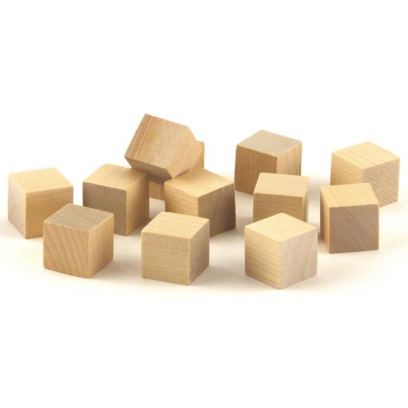 Hygloss Wood Blocks 12/Pkg