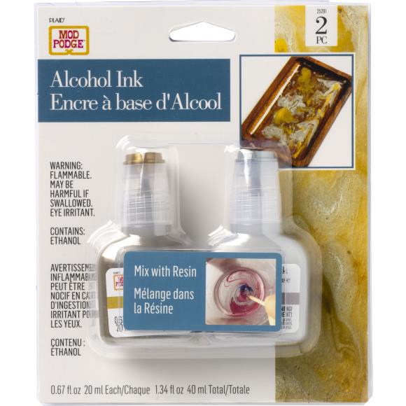 Plaid Mod Podge Alcohol Inks .67oz 2/Pkg