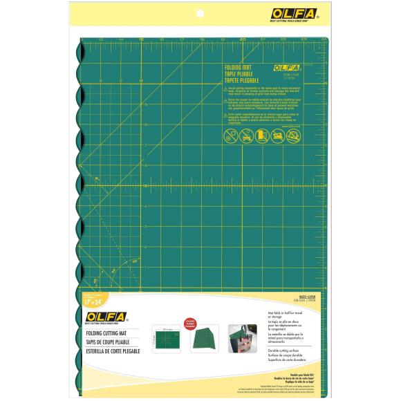 OLFA Folding Cutting Mat 17"X24"