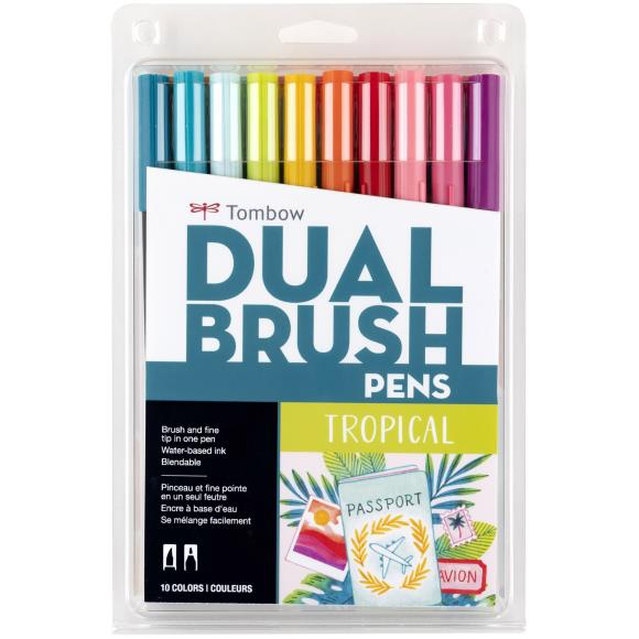 Tombow Dual Brush Pens 10/Pkg