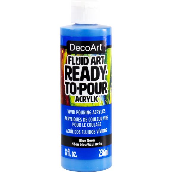 DecoArt FluidArt Ready-To-Pour Acrylic Paint 8oz