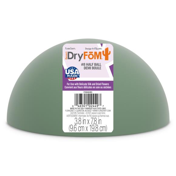 FloraCraft Floral Desert DryFoM Half Ball