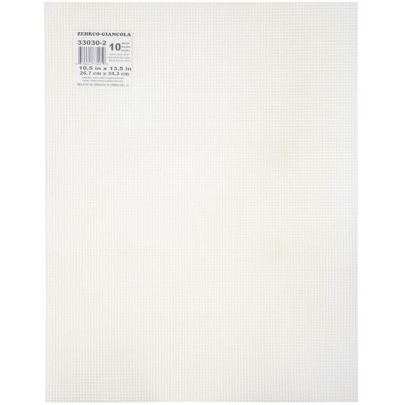 Zehrco-Giancola Plastic Canvas 10 Count 10.5"X13.5"