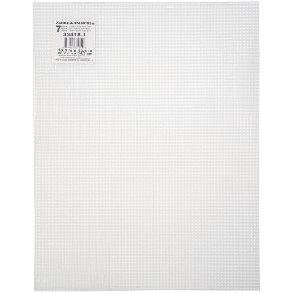 Zehrco-Giancola Ultra Stiff Plastic Canvas 7 Count 10"X13.5"