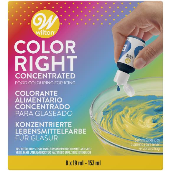 Wilton Color Right Performance Color System 19ml 8/Pkg