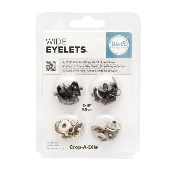 We R Eyelets Wide 40/Pkg