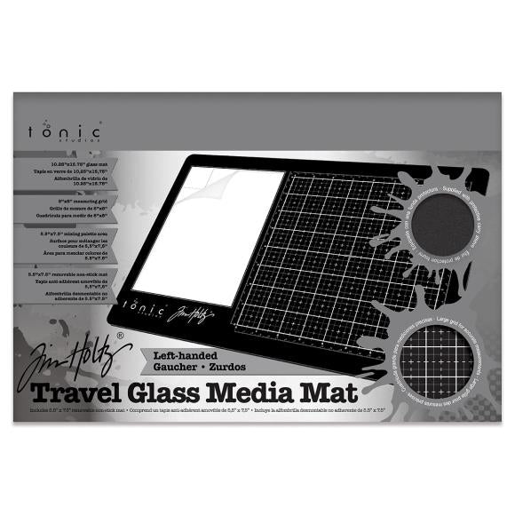 Tim Holtz Travel Glass Media Mat 10.25"X15.5"