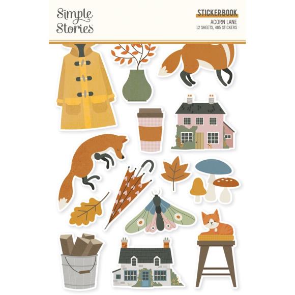Simple Stories Sticker Book 12/Sheets