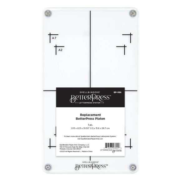 Spellbinders BetterPress Platen Replacement