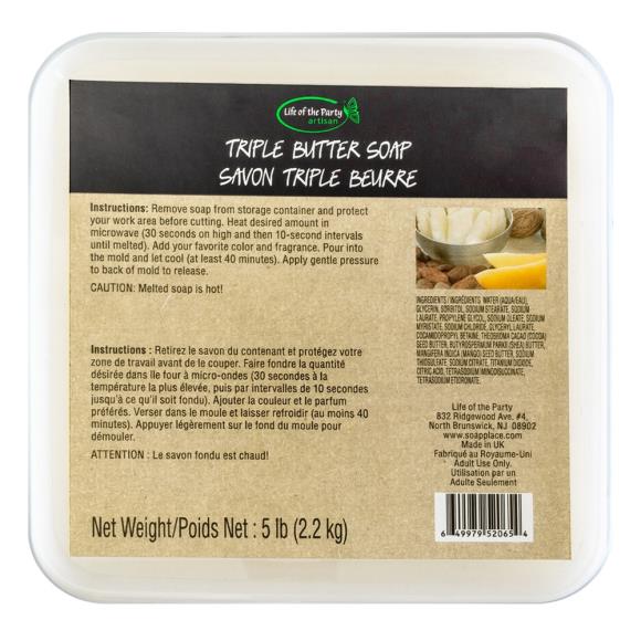 Life Of The Party Triple Butter Soap