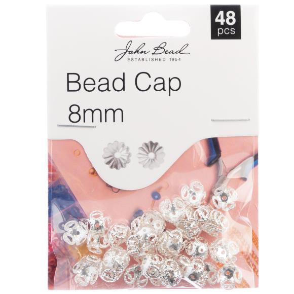 John Bead Bead Cap 8mm 48/Pkg