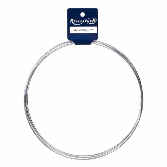 Realeather® Crafts Zinc Metal Rings