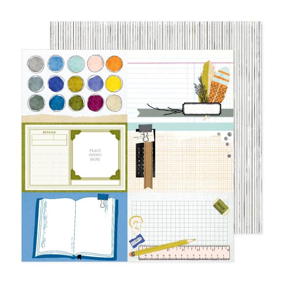 Vicki Boutin Discover + Create Double-Sided Cardstock 12X12"