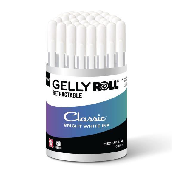 Sakura Gelly Roll Retractable Medium Point Pen Cup 36pcs