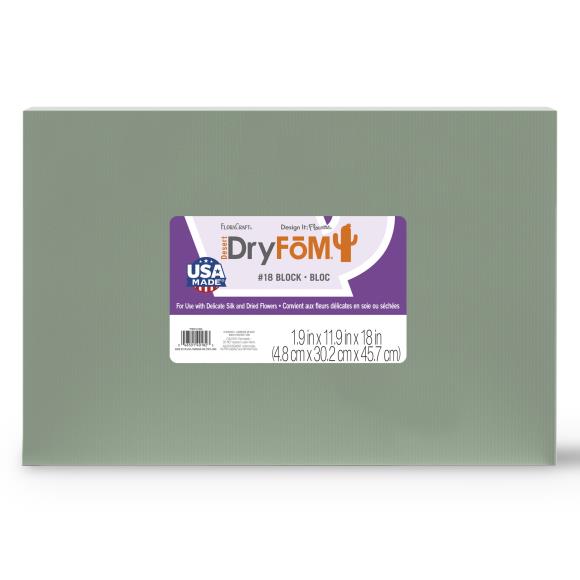 FloraCraft Floral Desert DryFoM Sheet 10/Pkg