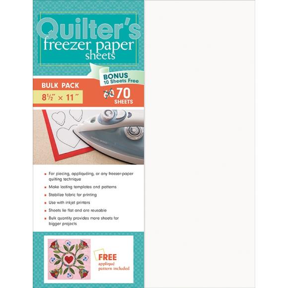 C&T Publishing Quilter's Freezer Paper Sheets 70/Pkg