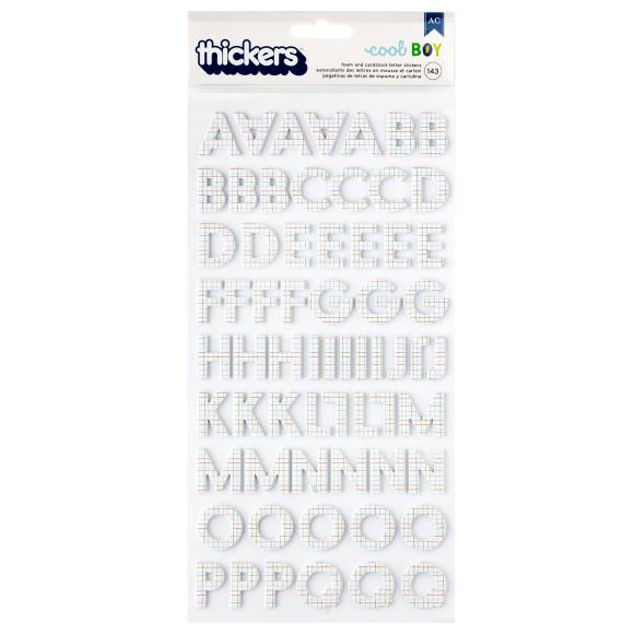 Pebbles Cool Boy Thickers Stickers 143/Pkg