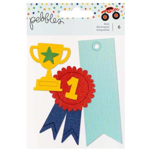 Pebbles Cool Boy Metal Die Set