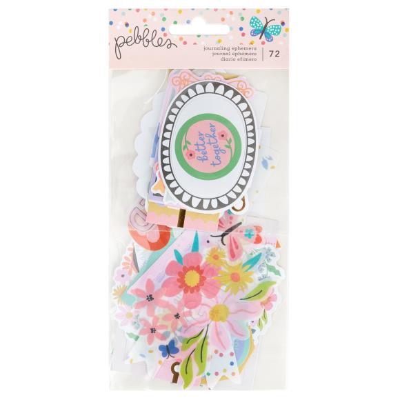 Pebbles Cool Girl Ephemera Die-Cuts 72/Pkg
