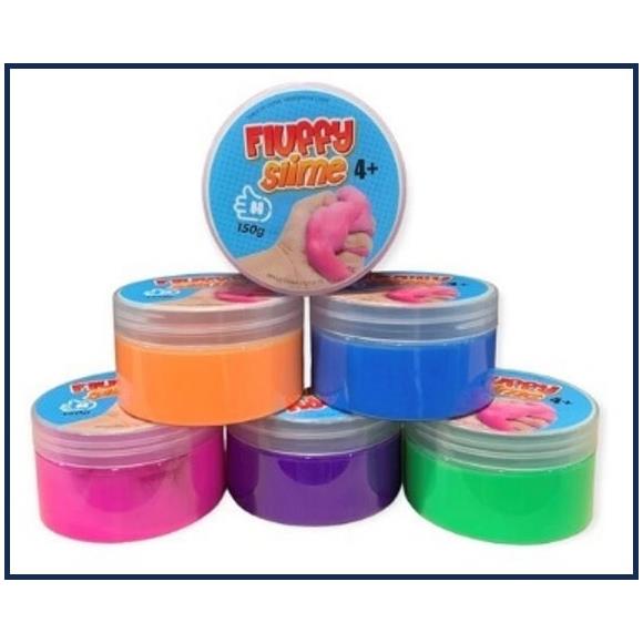 Fluffy Neon Slime