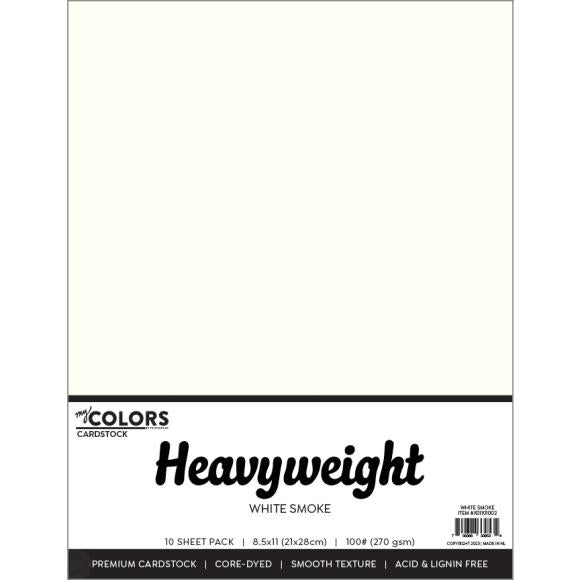 My Colors 100lb Heavyweight Cardstock 8.5"X11" 10/Pkg