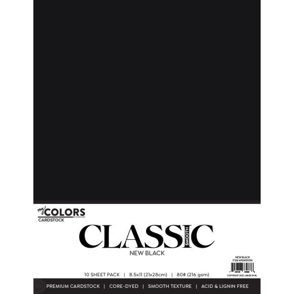 My Colors Classic 80lb Weight Cardstock 8.5"X11" 10/Pkg