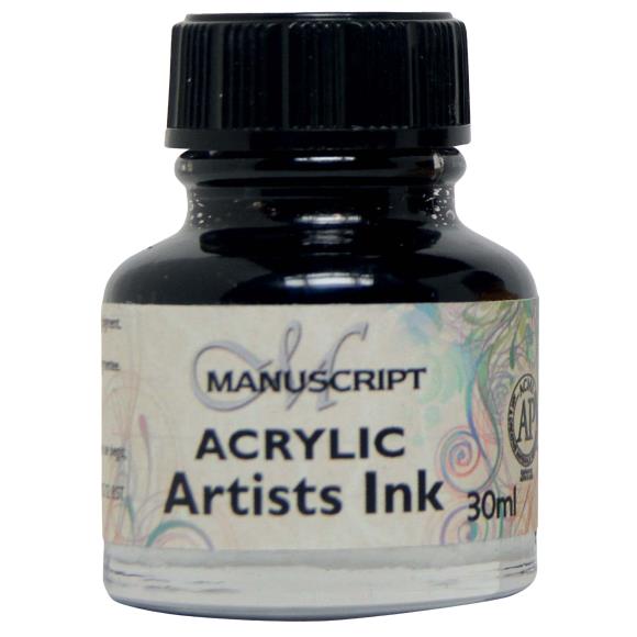 Manuscript Acrylic Artists Ink 30ml