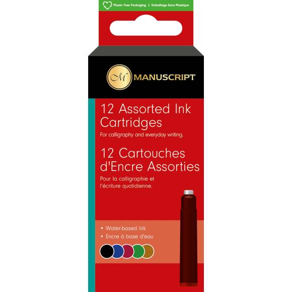 Manuscript Ink Cartridges 12/Pkg