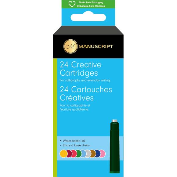 Manuscript Creative Ink Cartridges 24/Pkg