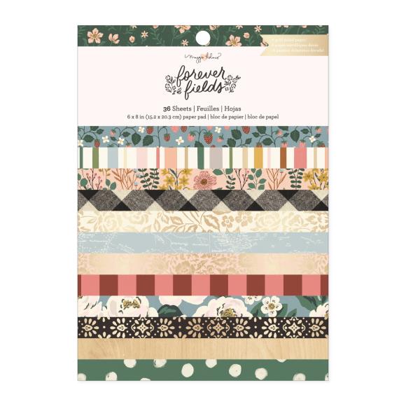 Maggie Holmes Forever Fields Single-Sided Paper Pad 6"X8"