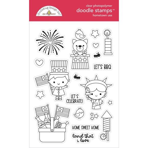 Doodlebug Clear Doodle Stamps