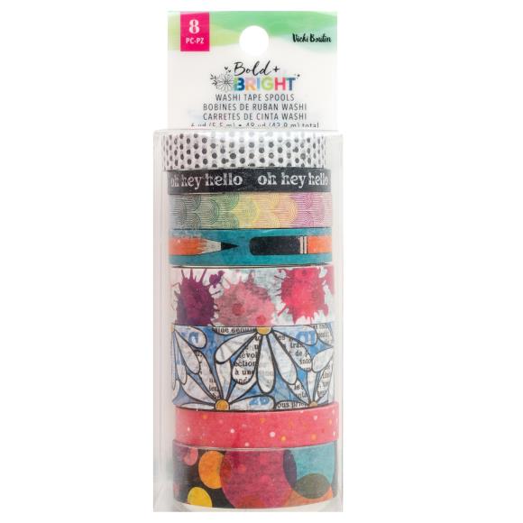 Vicki Boutin Bold And Bright Washi Tape
