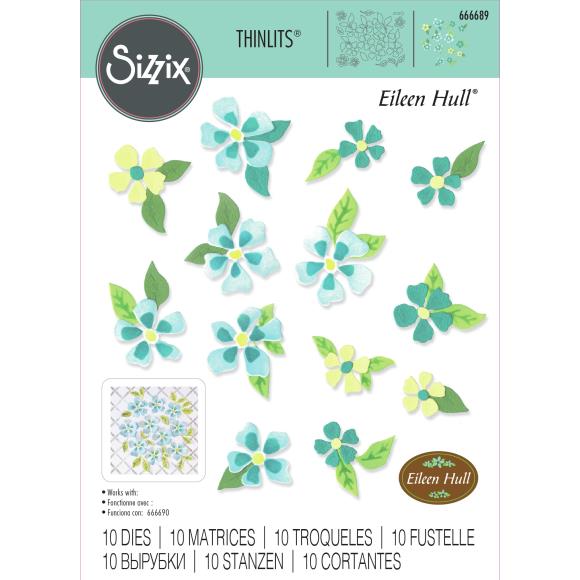 Sizzix Thinlits Dies By Eileen Hull 12/Pkg