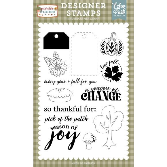 Sweater Weather Stamps