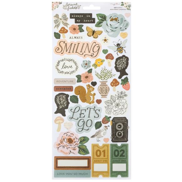 Maggie Holmes Forever Fields Cardstock Stickers 6"X12"