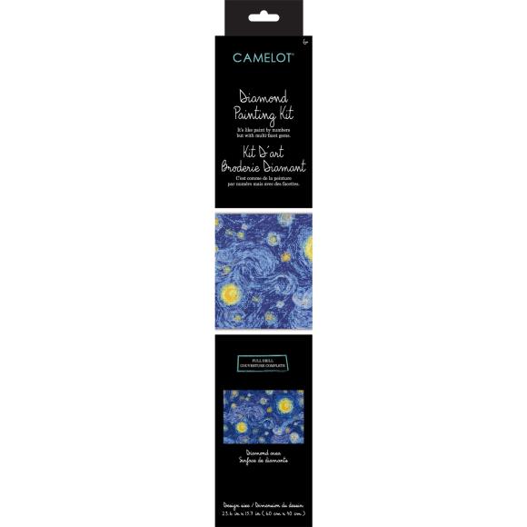 Camelot Dots Diamond Art Kit 23.6"X15.7"