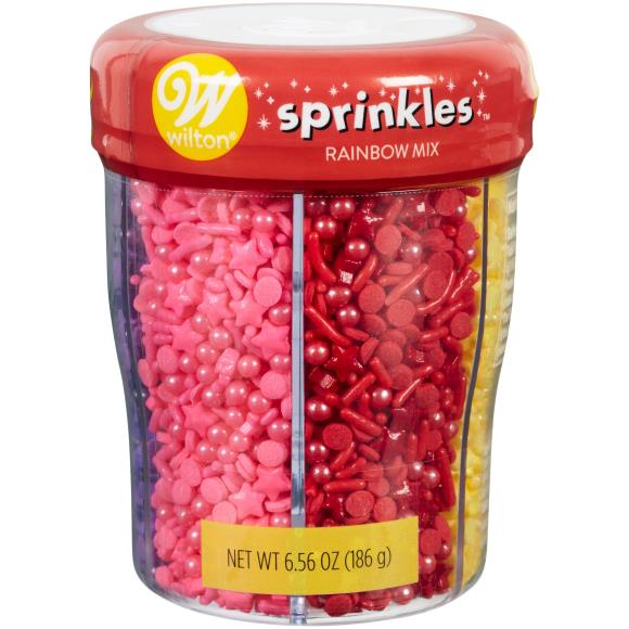 Wilton 6-Cell Sprinkle Mix With Turning Lid 6.5oz
