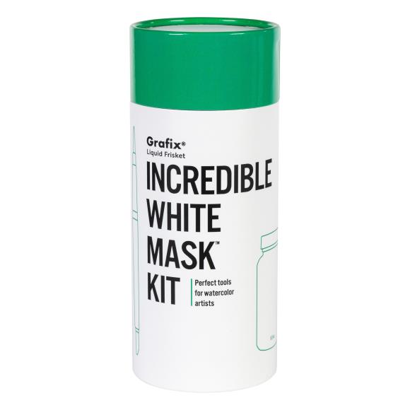 Grafix Incredible White Mask Liquid Frisket Kit 59ml