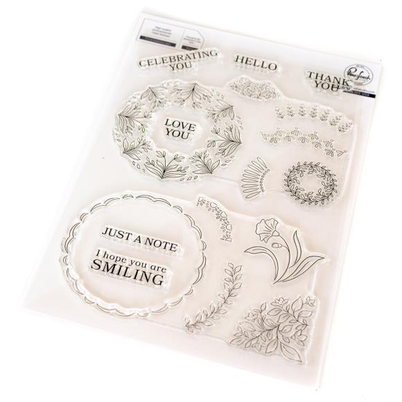 Pinkfresh Studio Clear Stamp Set 6"X8"