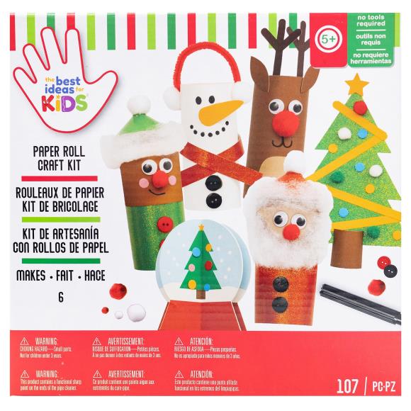 Colorbok Kids Christmas PDQ 4/Pkg
